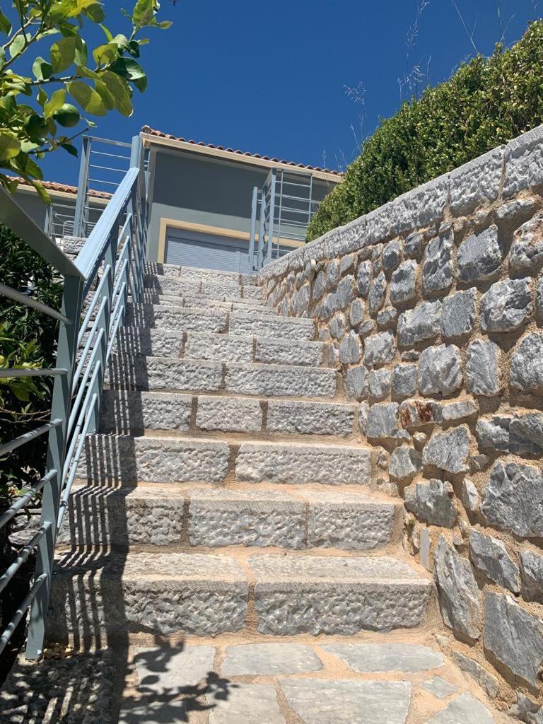 Villa Ageranos Seaview House Kamáres Esterno foto