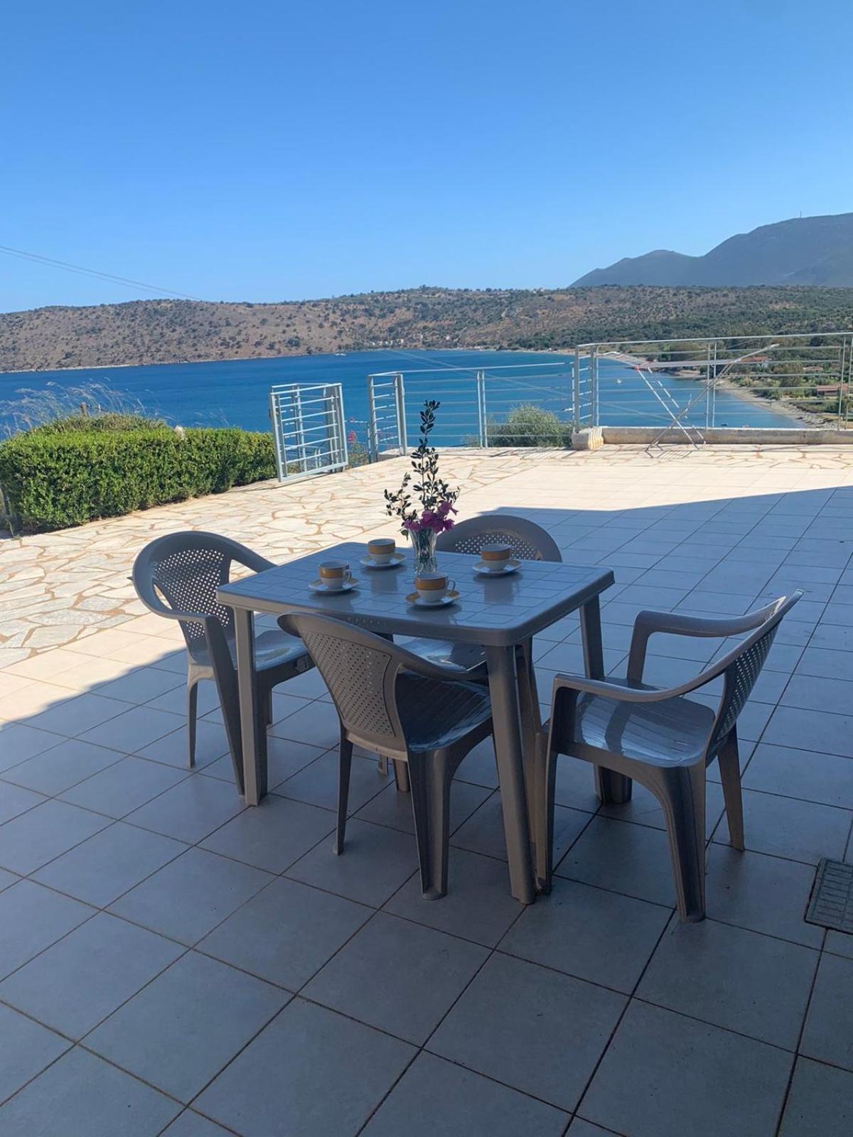 Villa Ageranos Seaview House Kamáres Esterno foto