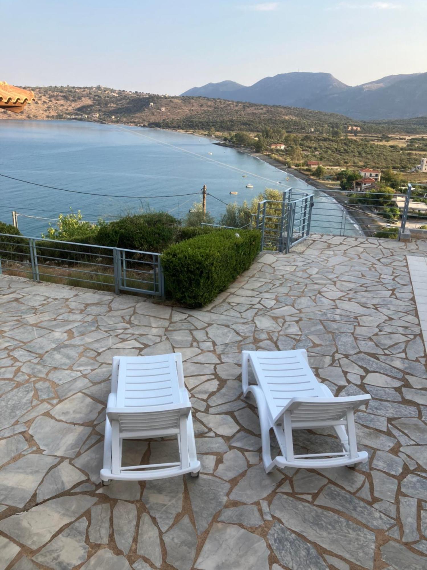 Villa Ageranos Seaview House Kamáres Esterno foto